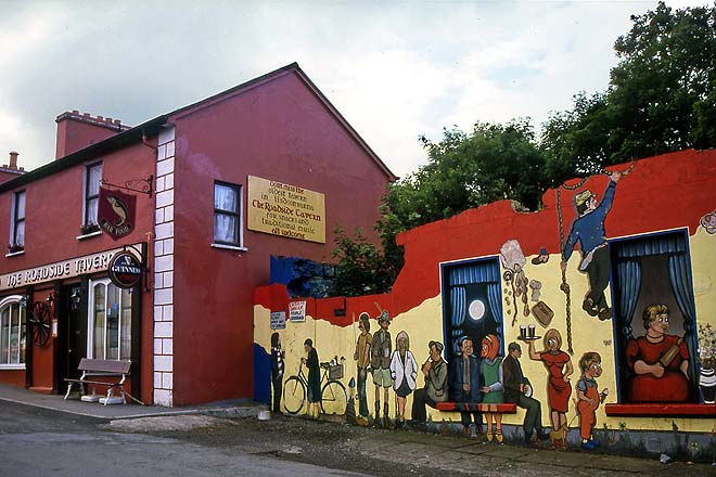 Irlande, Lisdoonvarna, Tavern