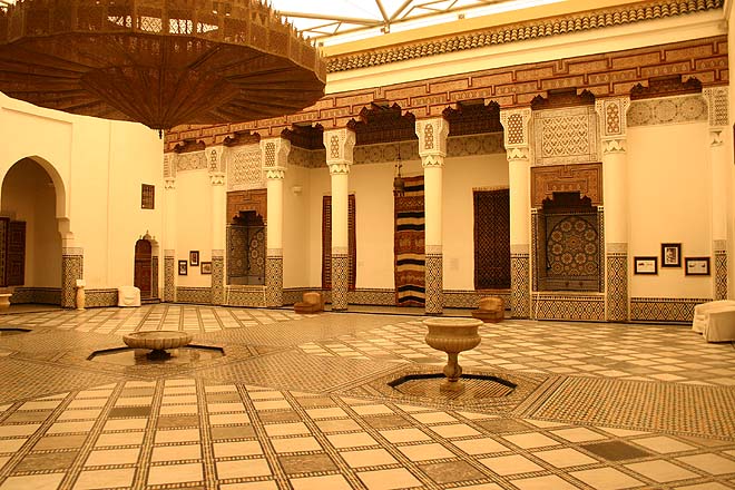 Marrakech Patio du musée