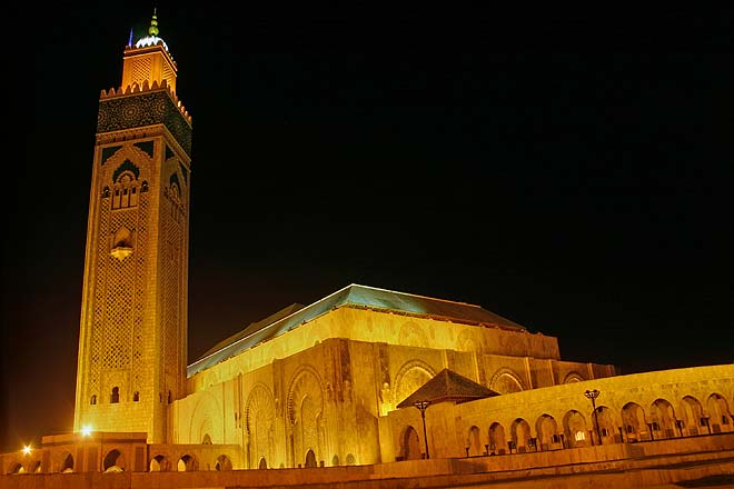 Maroc, Casablanca, mosquée Hassan II