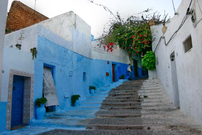 Maroc, Rabat, Kasbah des Oudaïa