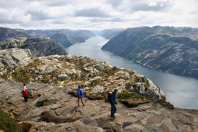 Norvege, Preikestolen