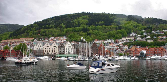 Norvege, Bergen, fête nationale