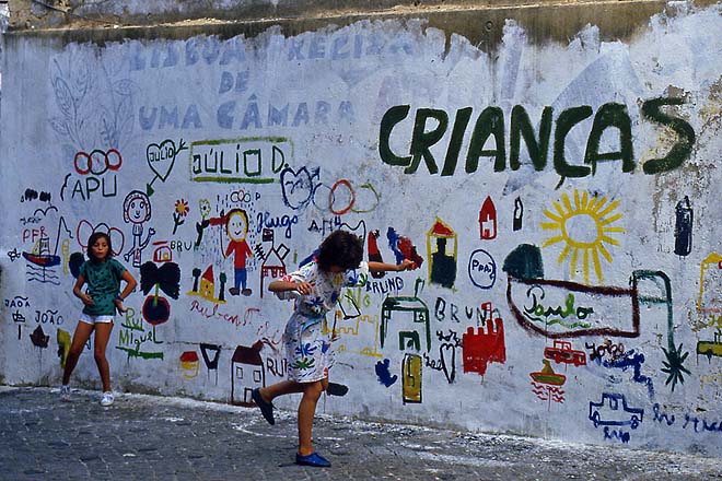 Lisbonne, Alfama, Crianças