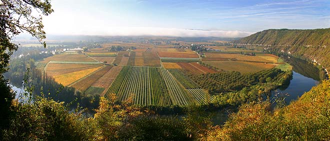 Le Lot et le col de Crayssac