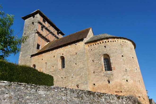 Puy-l'Evêque, Martignac, église St-Pierre-ès-liens