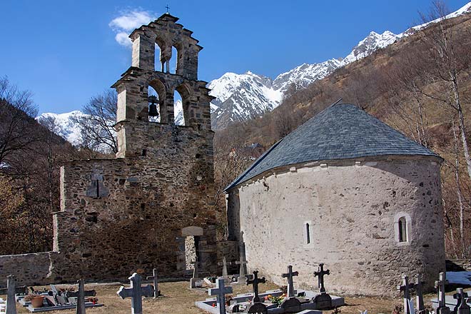 Aragnouet, Chapelle des Templiers